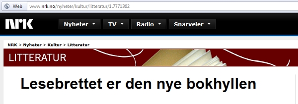 NRK skjermdump